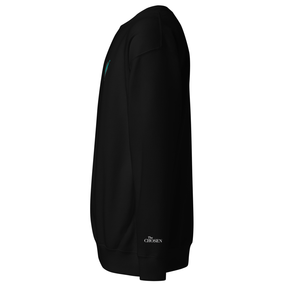 Sweat unisexe "3 poissons" Noir